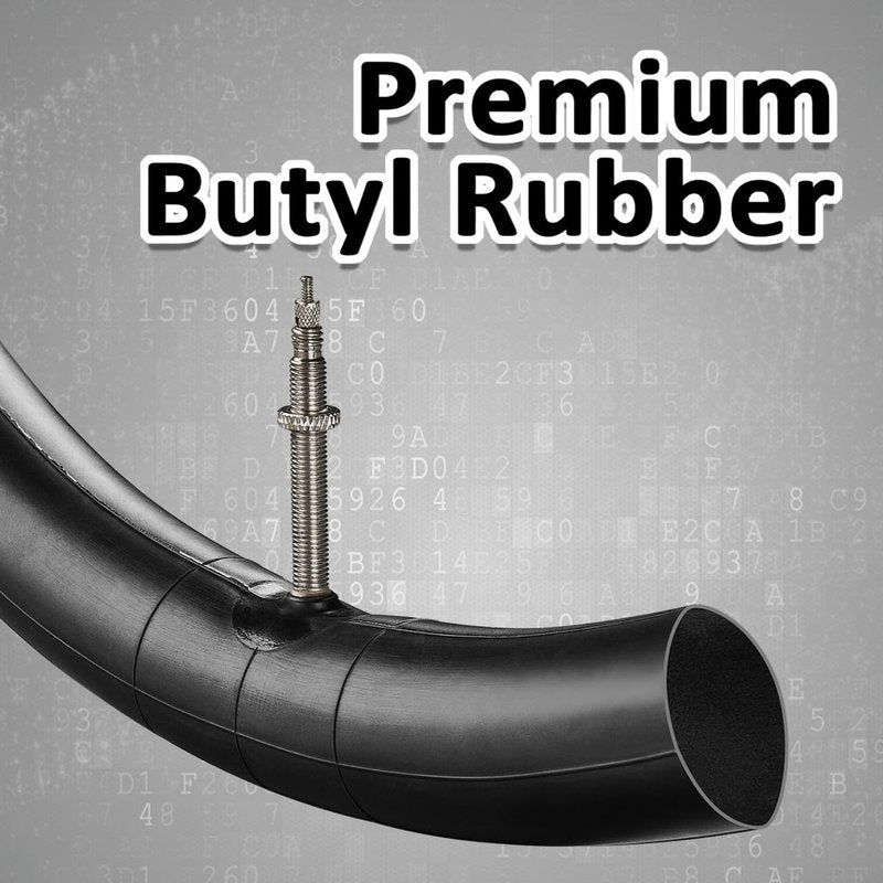Corki Cycles 26 Inch Mountain Bike Tire Inner Tube 26 x 1.75 1.85 1.9 1.95 2.0 2.1 2.125 Presta Valve 48mm, Heavy Duty Butyl Rubber 26in MTB Bicycle Tube Replacement 2 Pack