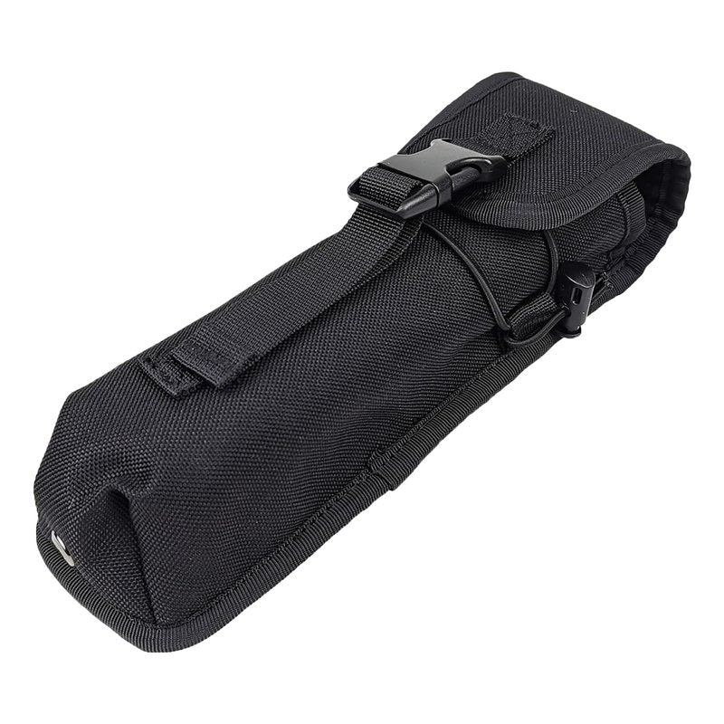 Buraku Hot Suppressor Pouch Heat Insulation Melt Resistant Rifle Pistol Silencer Storage Holster Multi-Purpose Molle Pouch Holder (Black, 9inch)