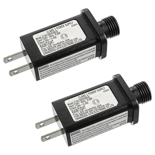 30V 9W LED Transformer Replacement Class 2 Power Supply for Christmas String Light Inflatable Decorations LED Controller IP44 Waterproof Low Voltage