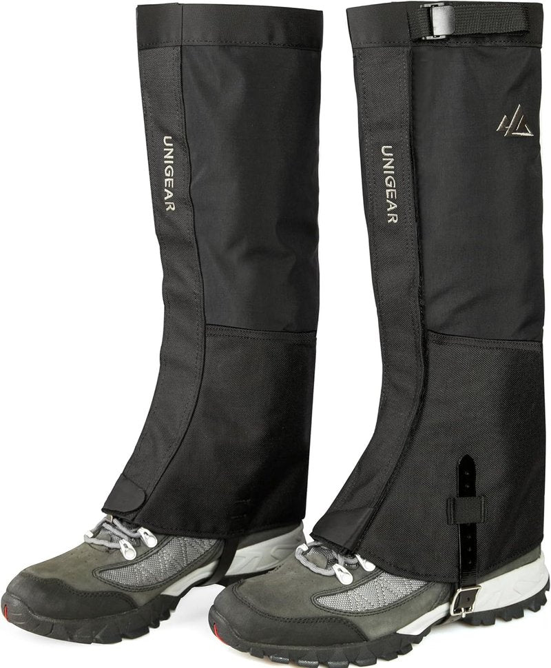 Leg Gaiters - 1000D Waterproof Boot Gaiters for Hiking, Walking, Climbing & Skiing | Durable & Lightweight