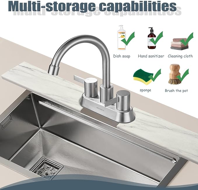 Stargaz Faucet Mat For Kitchen Sink，Sink stone quick dry around faucet