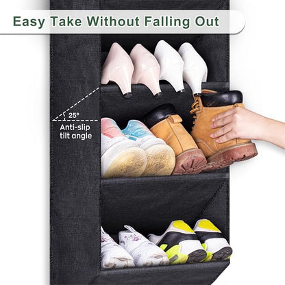 SLEEPING LAMB Over the Door Shoe Rack