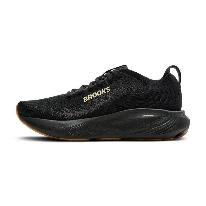 Brooks Women’s Adrenaline GTS 25 Supportive Running & Walking Shoe - Black/Biscuit - 5.5 Medium