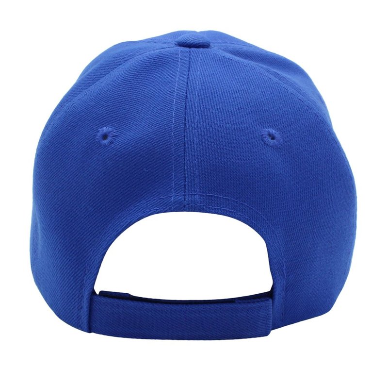 Top Level Baseball Cap Men Women - Classic Adjustable Plain Hat (Royal)