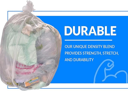Reli. SuperValue 55-60 Gallon Trash Bags | 50 Count | Made in USA | Heavy Duty