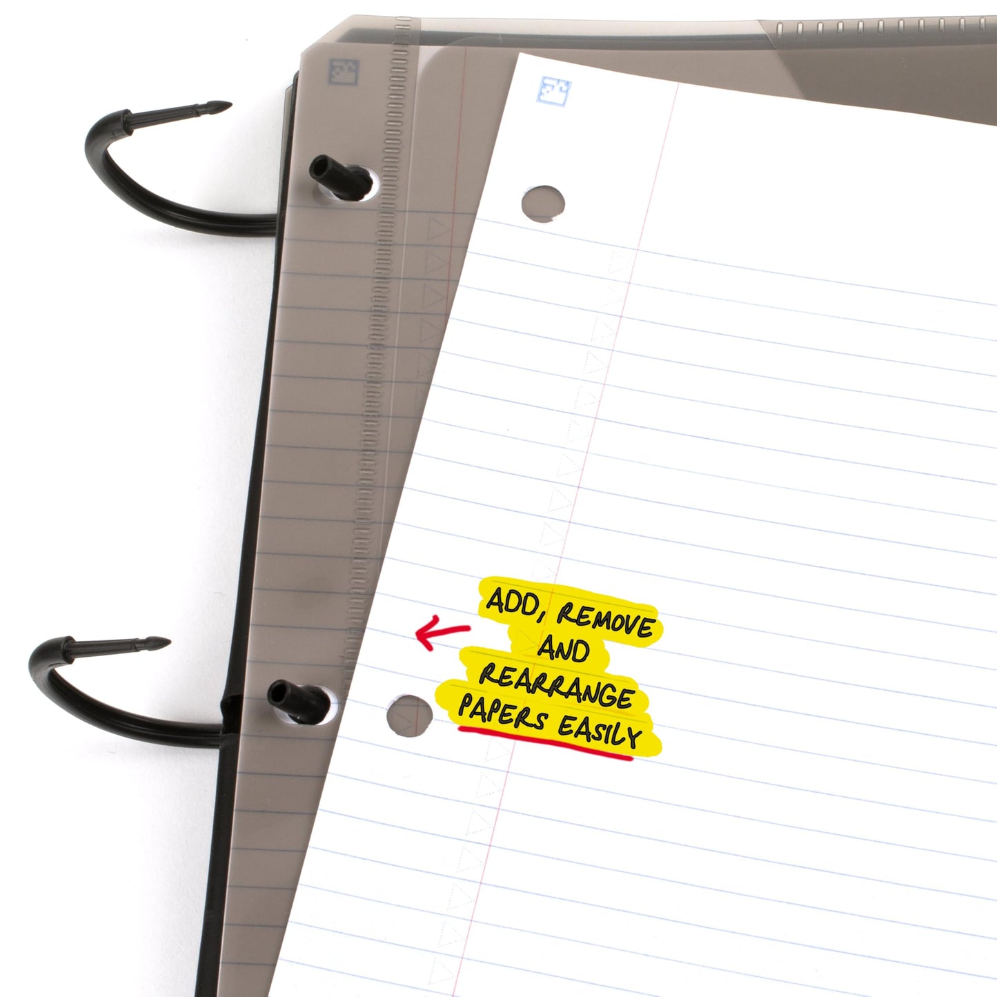 Five Star Flex Refillable Notebook + Study App, College Ruled Paper and 1 Inch TechLock Ring Binder with Pockets, Tabs and Dividers, 200 Sheet Capacity, Pacific Blue (293280AD2)