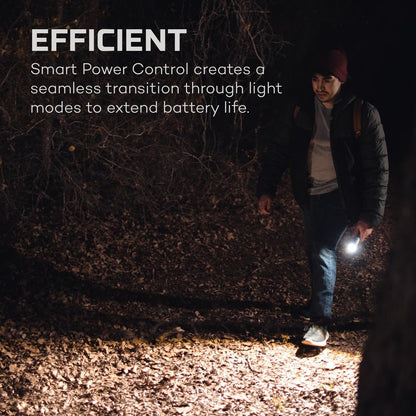 NEBO Davinci 2000 Flashlight & Portable Charger | 2000 Lumens, 4 Light Modes, USB Rechargeable Power Bank, Waterproof, Super Bright LED Camping Light, Includes Charging Cable