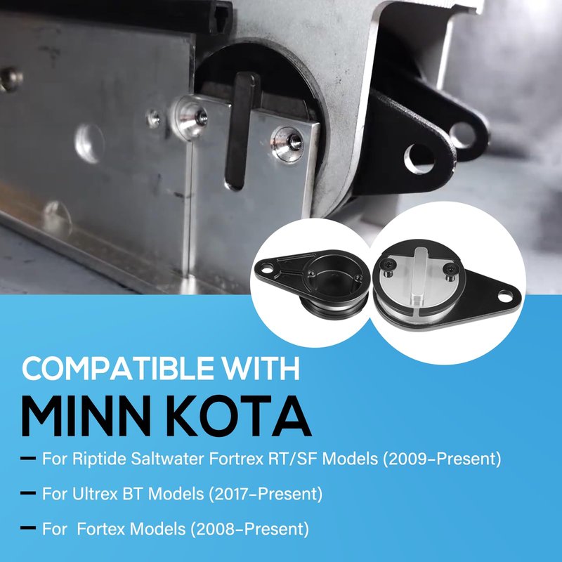 Pivot Brackets & Pivot Bushings Repair Kit Engine Rear Pivot Bushing Kit Fits for Minn Kota Ultrex & Fortrex Trolling Motors, Replaces for 2281932 2287300 2283411