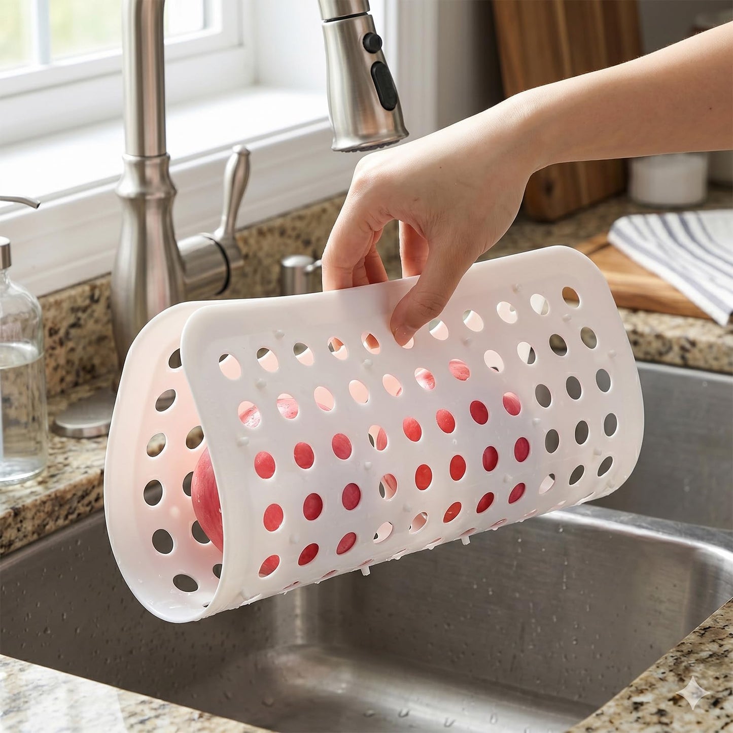 Sink Protector Mats 11.2x12.7 Inch Dish Drying Mats for Bottom of Kitchen Sink Fast Drain Sinks Mat for Glassware and Dishes