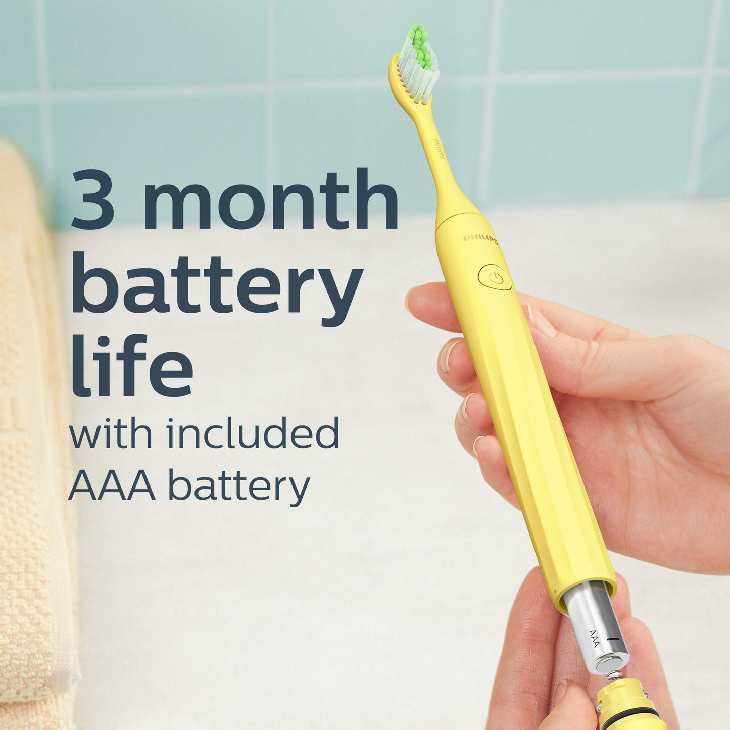 Philips Sonicare Battery Toothbrush, Midnight Blue, HY1100/04