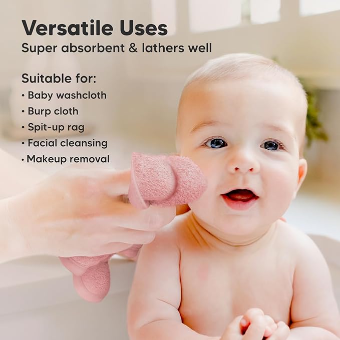 6-Pack Baby Washcloths