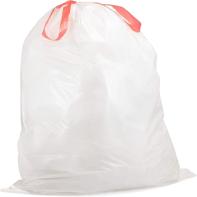 QUALIAZERO CITRUS SCENTED 21 Gal / 80 Liter | Drawstring Closure Trash Bag |