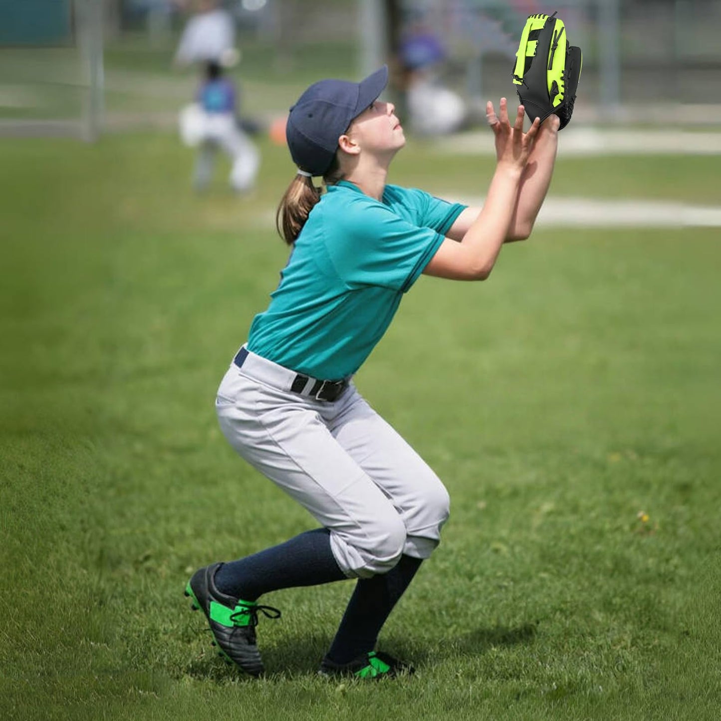 HolyElks Baseball Outfield Glove for Youth and Adults, Right Hand Throw
