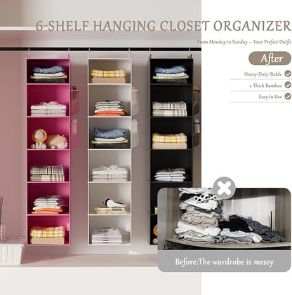 VERONLY Hanging Closet Organizer and Storage