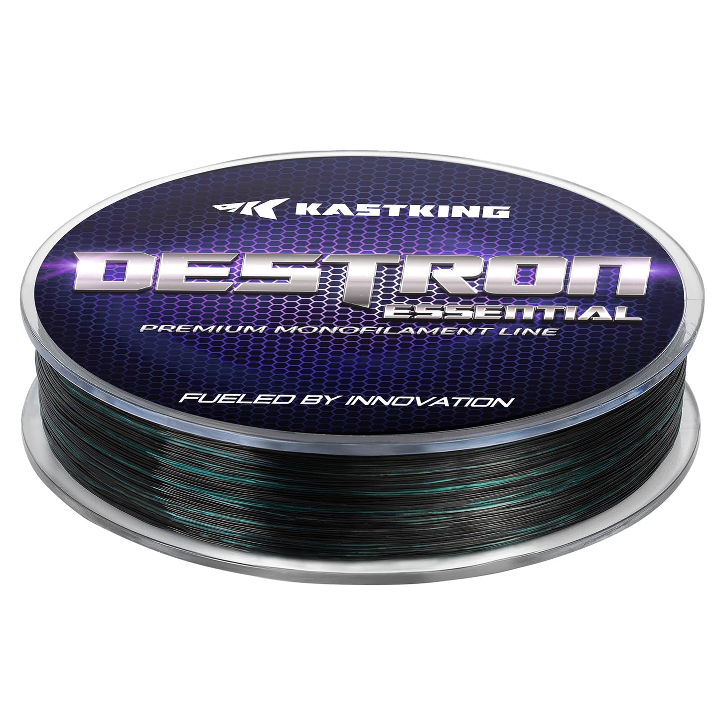 KastKing Destron Essential Monofilament Fishing Line, Midnight Camo, 6LB, 300 yds