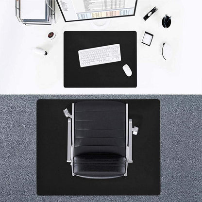 Extra Large Chair Mat PU Leather Floor Mat for Hardwood Floor,Non-Slip Computer Gaming Rolling Chair Mat,Scratch-Resistant Floor Protector Carpet for Home Office (Pink,23.6x39inch)