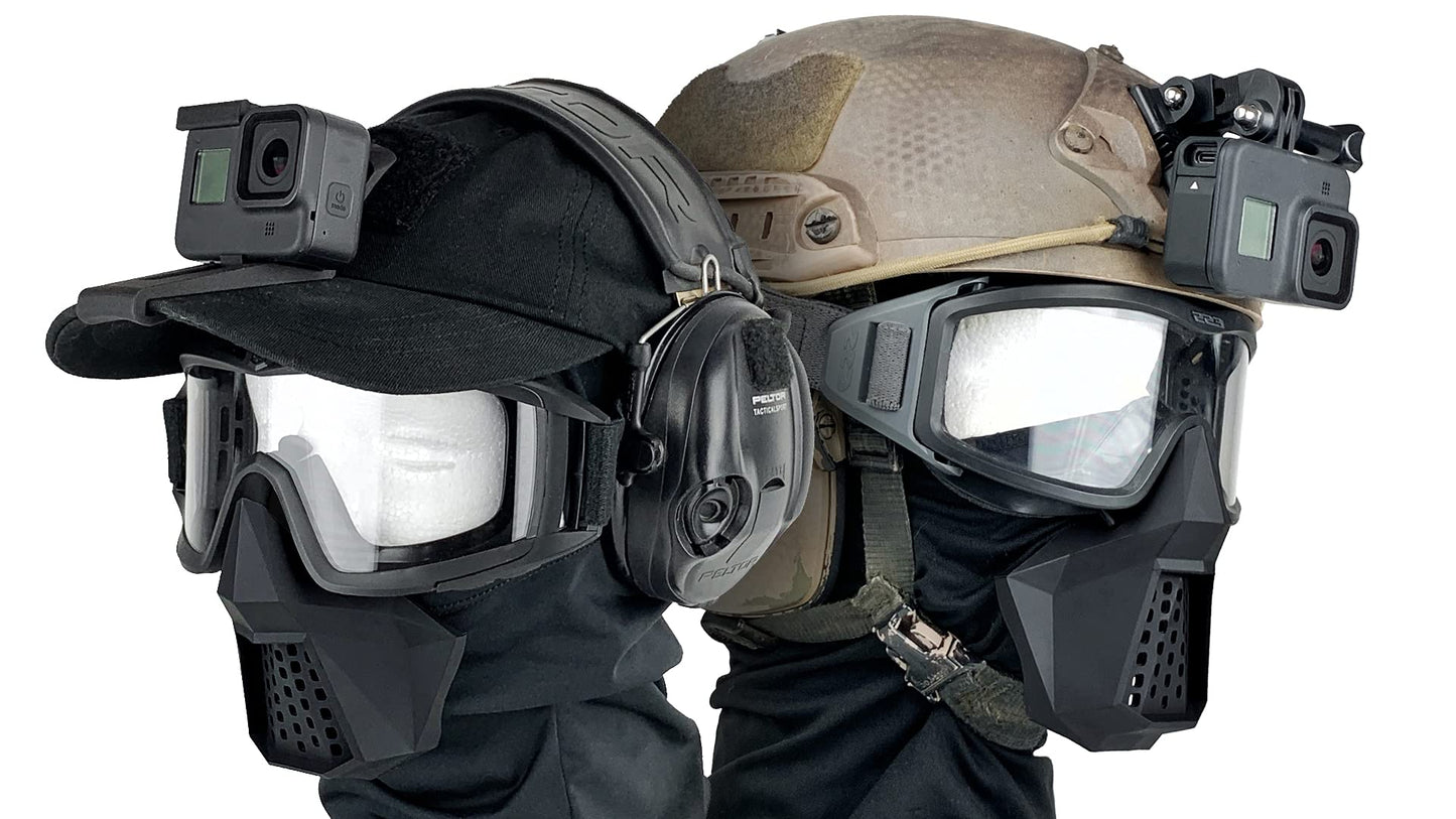 BrainExploder Essentials Face Protection - Flexible and Breathable Airsoft Mask