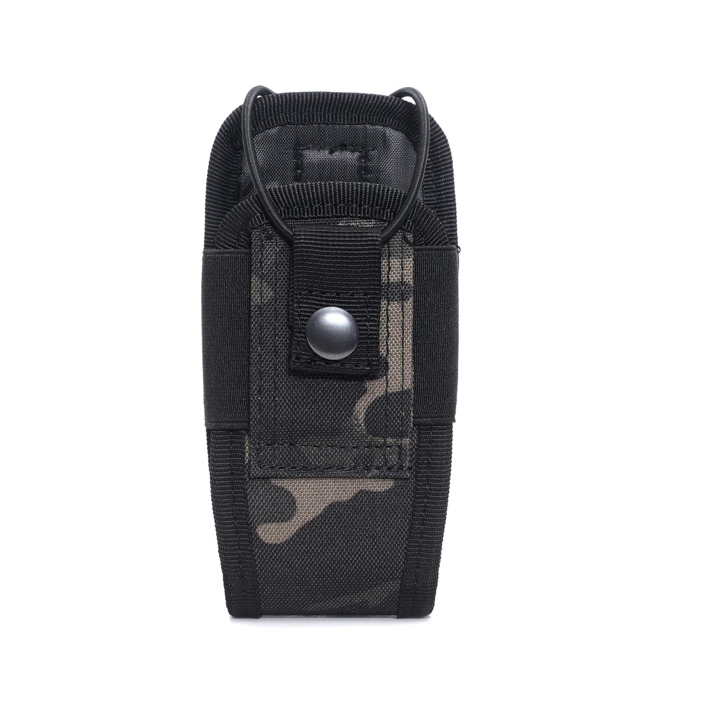 Tactical Molle Radio Holster Holder Case Military Heavy Duty Pouch Bag for Duty Belt & Vest, Universal Radio Case Two Way Radio Holder Pouch, Nylon Holster Accessories, Adjustable Storage