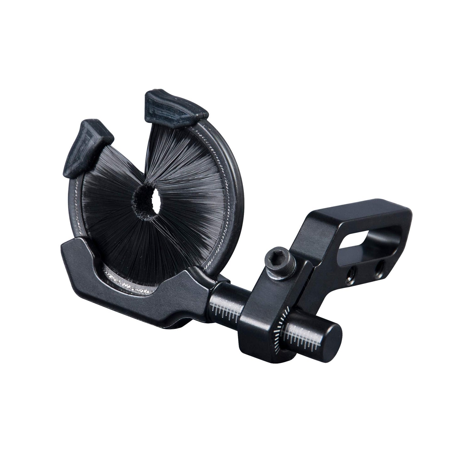 Compound Bow Full Containment Brush Arrow Rest Archery Accessories - Round Replacement Black