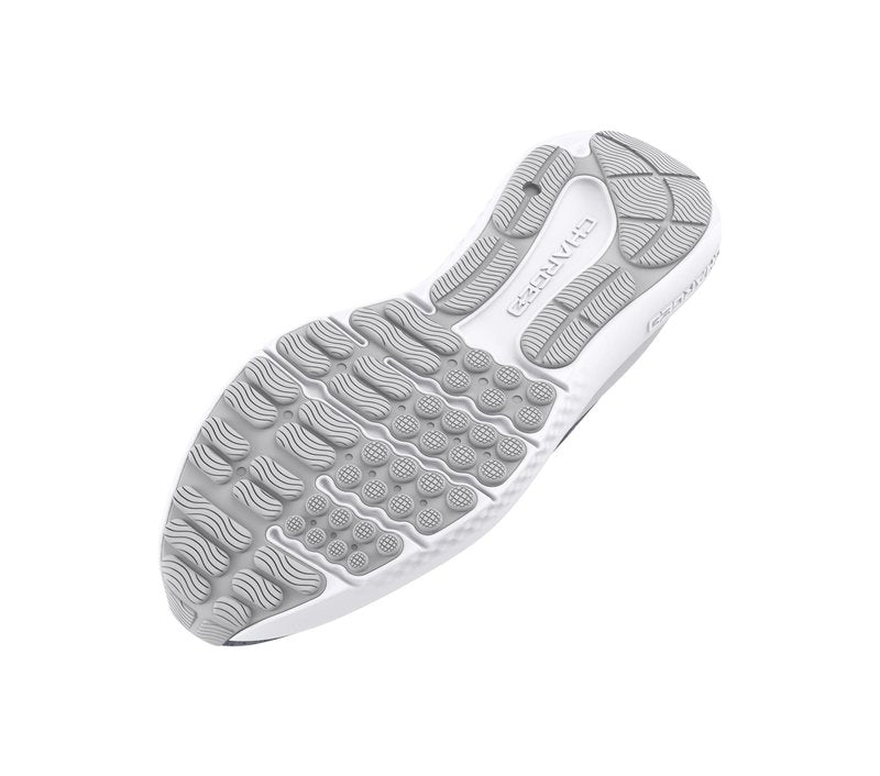 Under Armour Men's Charged Surge 4, (101) Steel/Mod Gray/White, 8.5, US