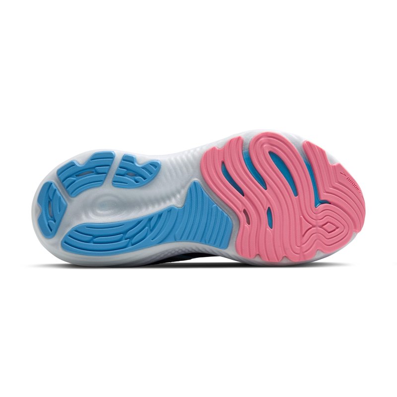 Brooks Women’s Glycerin GTS 22 Supportive Running Shoe - Blue Ribbon/Peacoat/Dianthus - 6 Medium