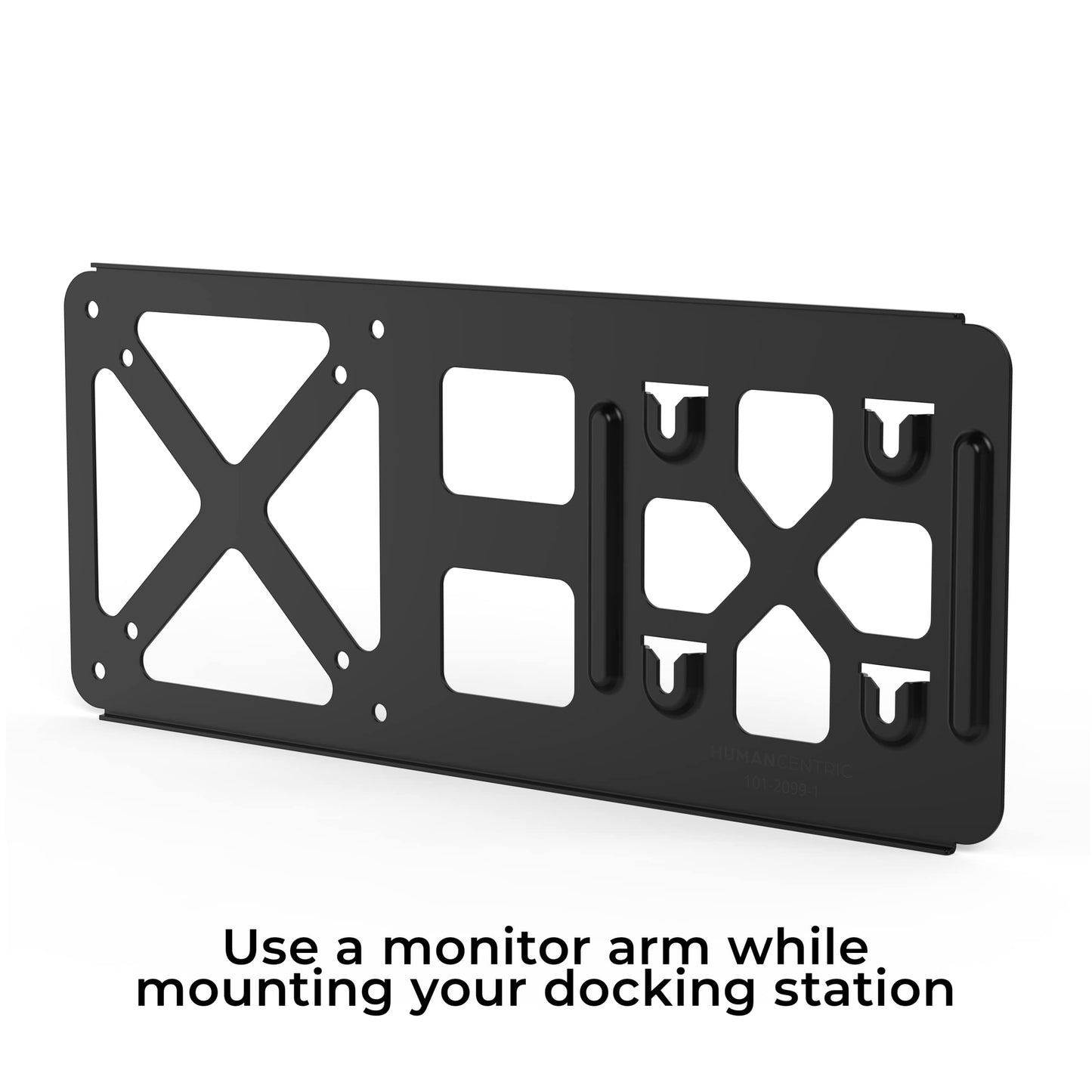 HumanCentric Monitor Arm VESA Mount Extension Compatible with Dell Docking Station WD19, W19TB, WD19DC, and WD15, Adapter for Dell Docking Station Arm Mounting Bracket, Compare MK15 Mount Kit