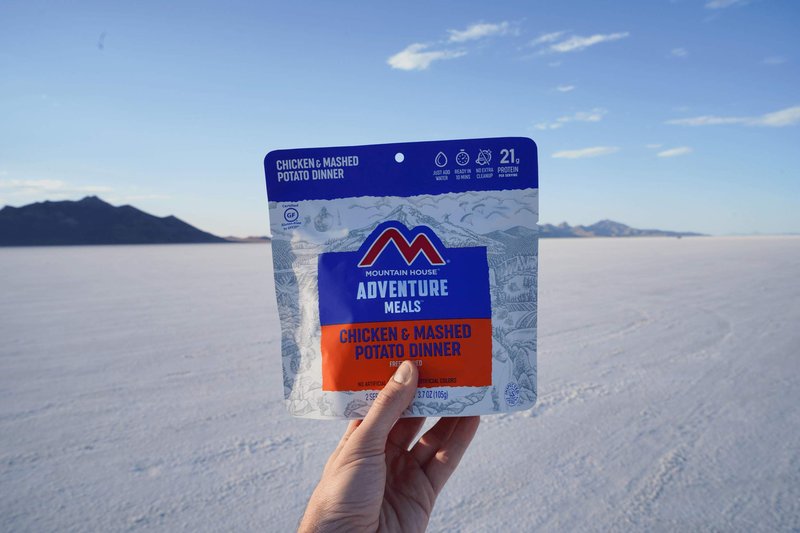 Mountain House Chicken & Mashed Potato Dinner | Freeze Dried Backpacking & Camping Food | 2 Servings | Gluten-Free