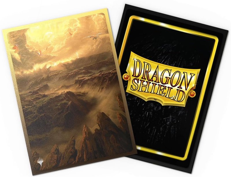 Dragon Shield Matte Dual Art Sleeves - 100 Count Premium TCG Sleeves for MTG, Pokémon & One Piece | Arid Mesa Design