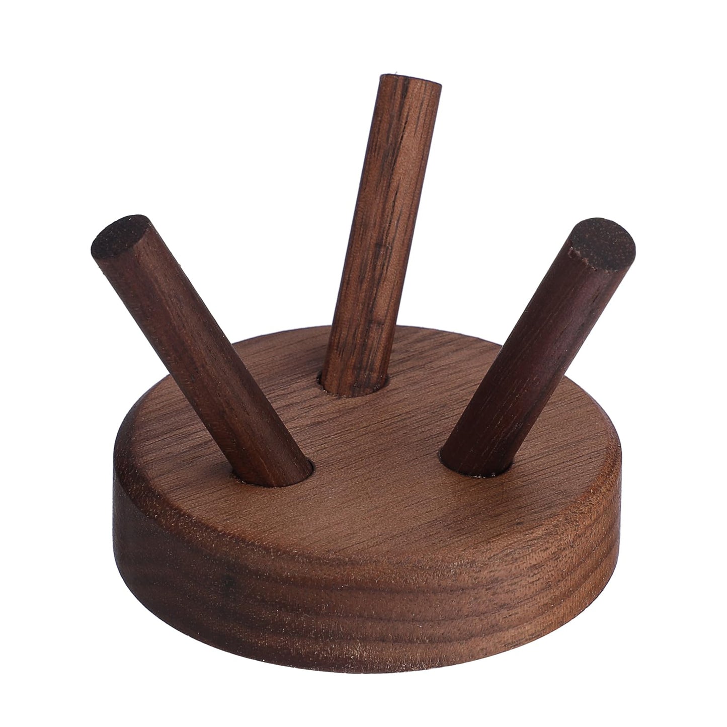 GUSHBIN Softball Holder Wooden Baseball Display Stand for Collector, Baseball Holder Small Sport Ball Display Rack for Softball Tennis Spheres,2 Inches Tall