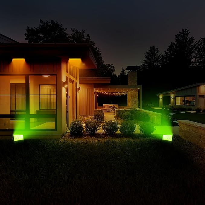 LED Wall Washer Light with RF Control, 288W RGBW Color Changing LED Flood Lights AC120V 28800LM 5700K Spotlight for Indoor Outdoor Lighting, Casinos, Weddings, Parties, Wall, Landscape