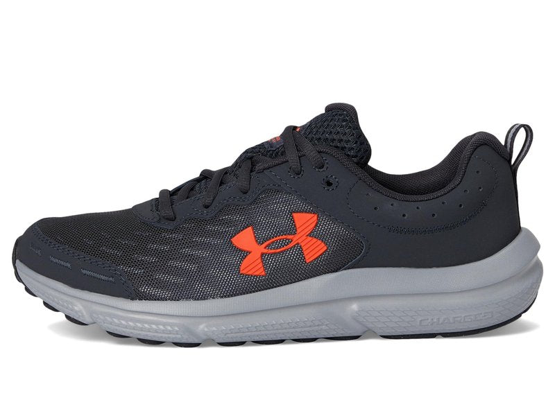Under Armour Men's Charged Assert 10, (016) Anthracite/Anthracite/Ares Red, 13, US