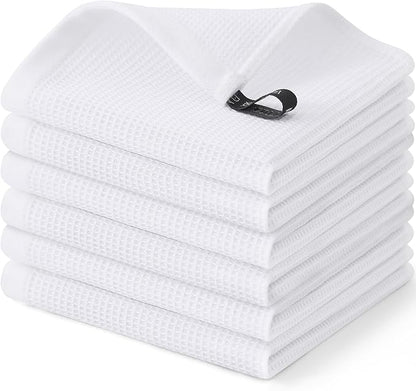 Homaxy 100% Cotton Waffle Weave Dish Cloths