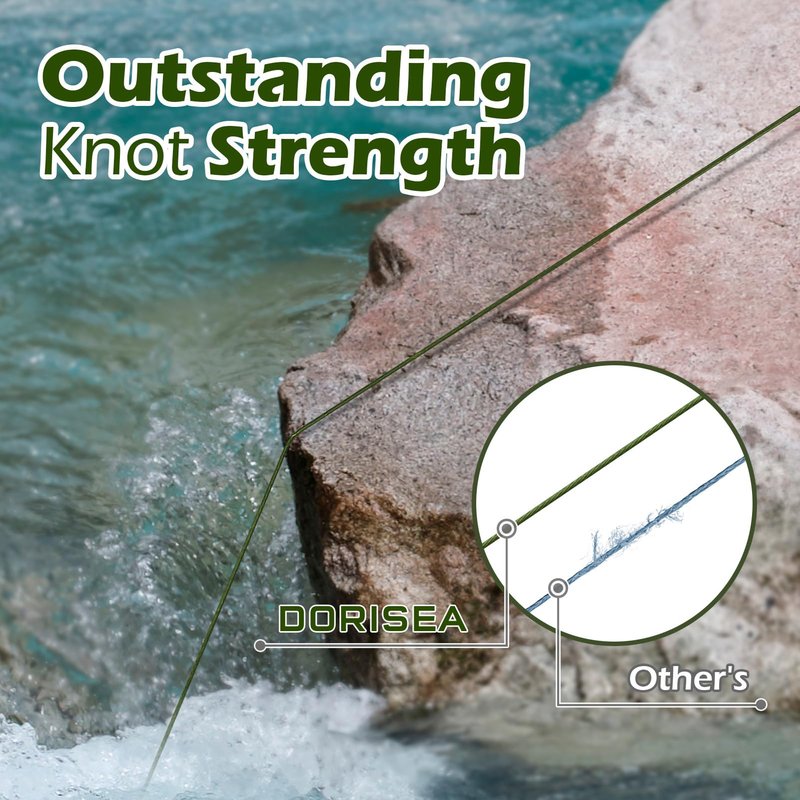Dorisea Extreme Braid 100% Pe Black Braided Fishing Line 109Yards-2187Yards 6-550Lb Test Fishing Wire Fishing String Incredible Superline Zero Stretch (300m/328Yards 30lb/0.26mm)