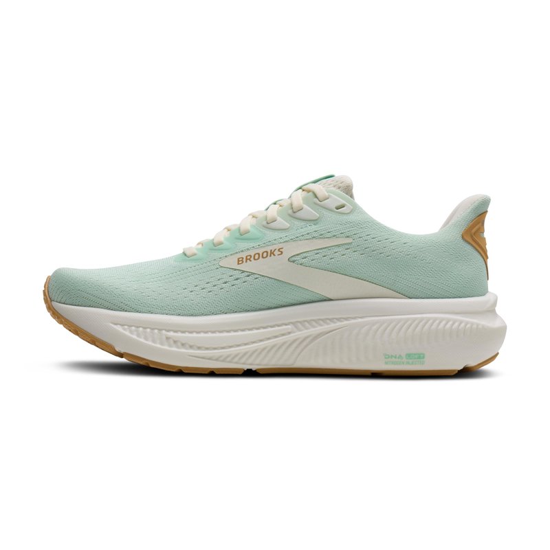 Brooks Women’s Ghost 17 Neutral Running Shoe - Honeydew/Coconut/Taffy - 8.5 Medium