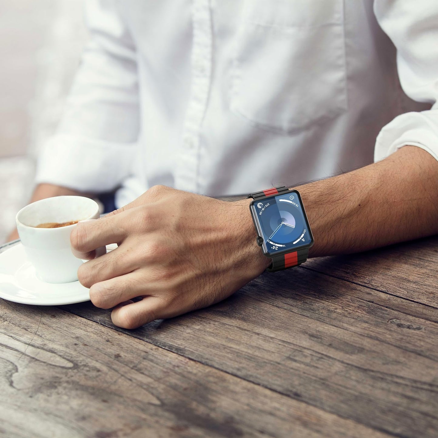 INI Compatible With Apple Watch Band 100% Full Grain Leather Magnetic Link For Series Ultra 10 9 8 7 6 5 4 3 SE Size 49mm 46mm 45mm 44mm 42mm For Men Women