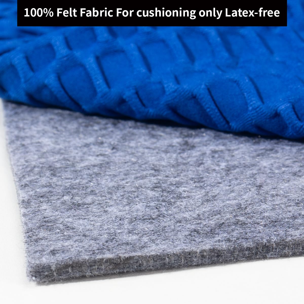 Extra Large Area Rug Liner, 9x12 Foot Thick Felt Pad for All Floors, Keeps Rugs Softly and Securely in Place