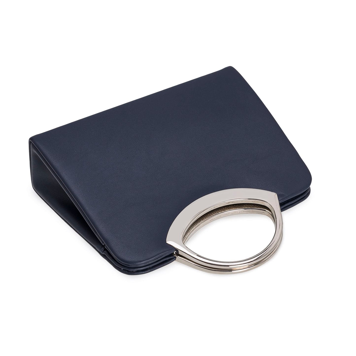 CHARMING TAILOR Small Dressy Handbag for Women Evening Bag Elegant Party Purse for Prom/Cocktail/Wedding (Navy)