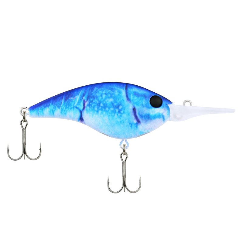 Berkley Frittside Fishing Hard Bait, HD Blue Craw, 2 1/4 Inch - 5 (1/3 oz)