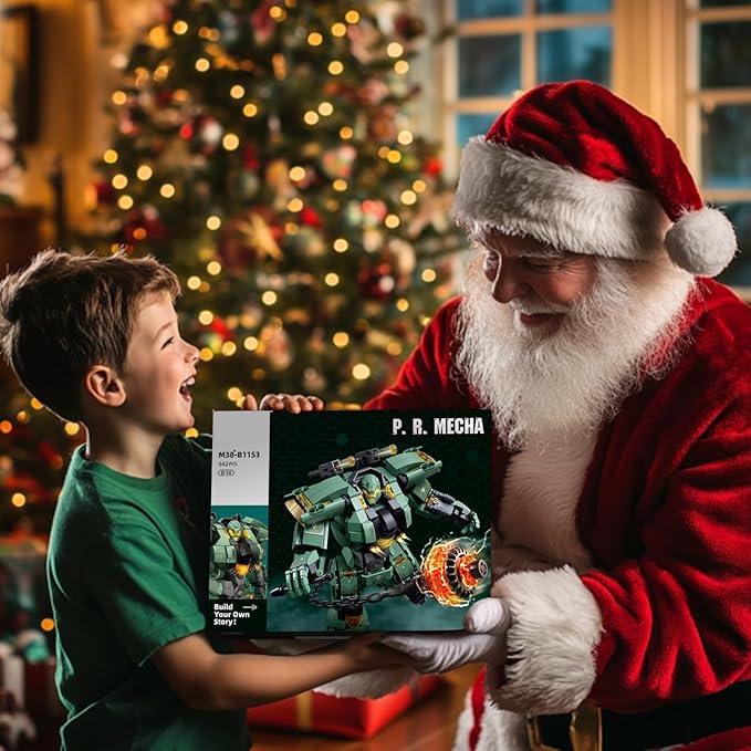 Mech Building Set Annihilation Ranger Warrior Robot Action Figure Building Toys for Adults Compatible with Lego Mech Set 542 PCS