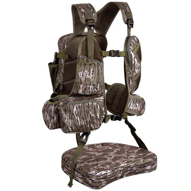 UIIHUNT Turkey Hunting Vest with Seat: Lightweight Turkey Hunting Vest with Game Pouch, Adjustable Hunting Gear Accessories, Hunting Clothes for Men Women