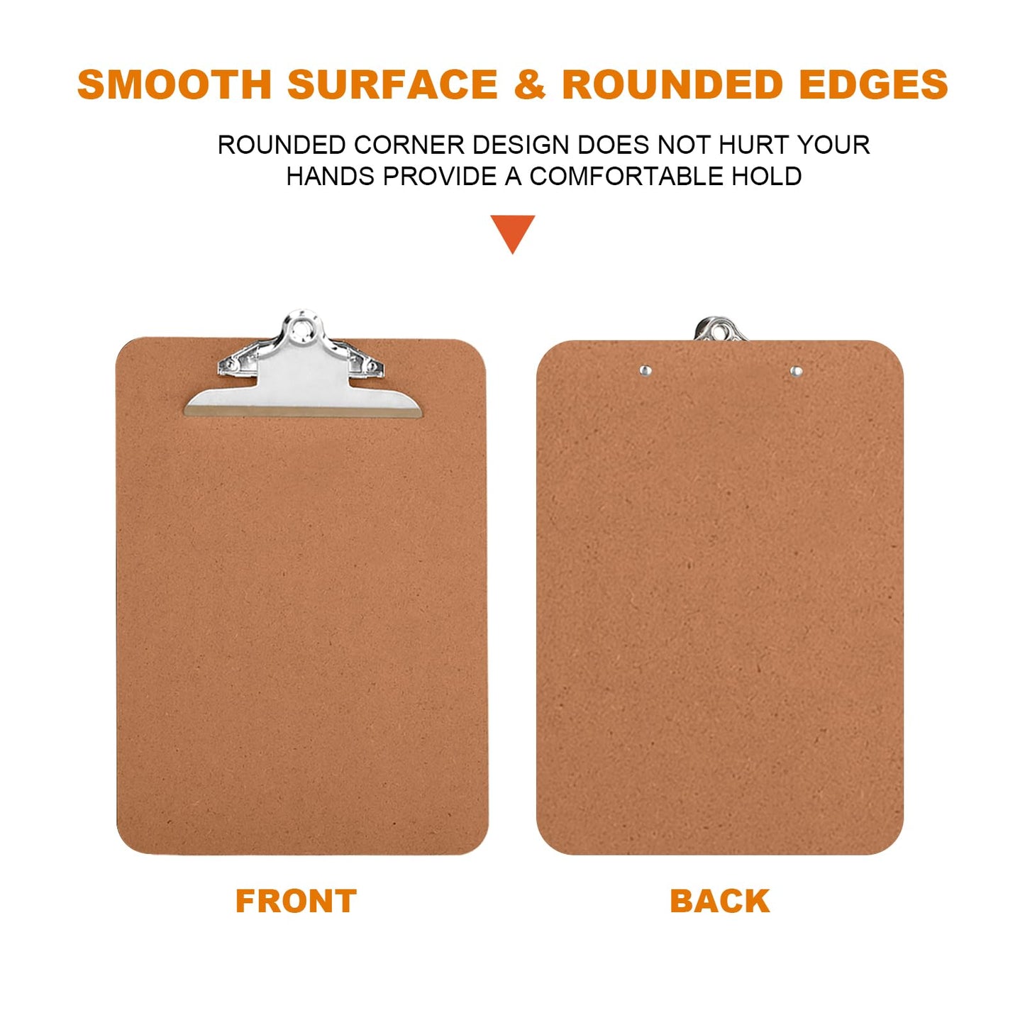 Clipboards, HERKKA 15 Pack Hardboard Office Clipboards Butterfly Clipboards Standard A4 Letter Size, ECO Friendly