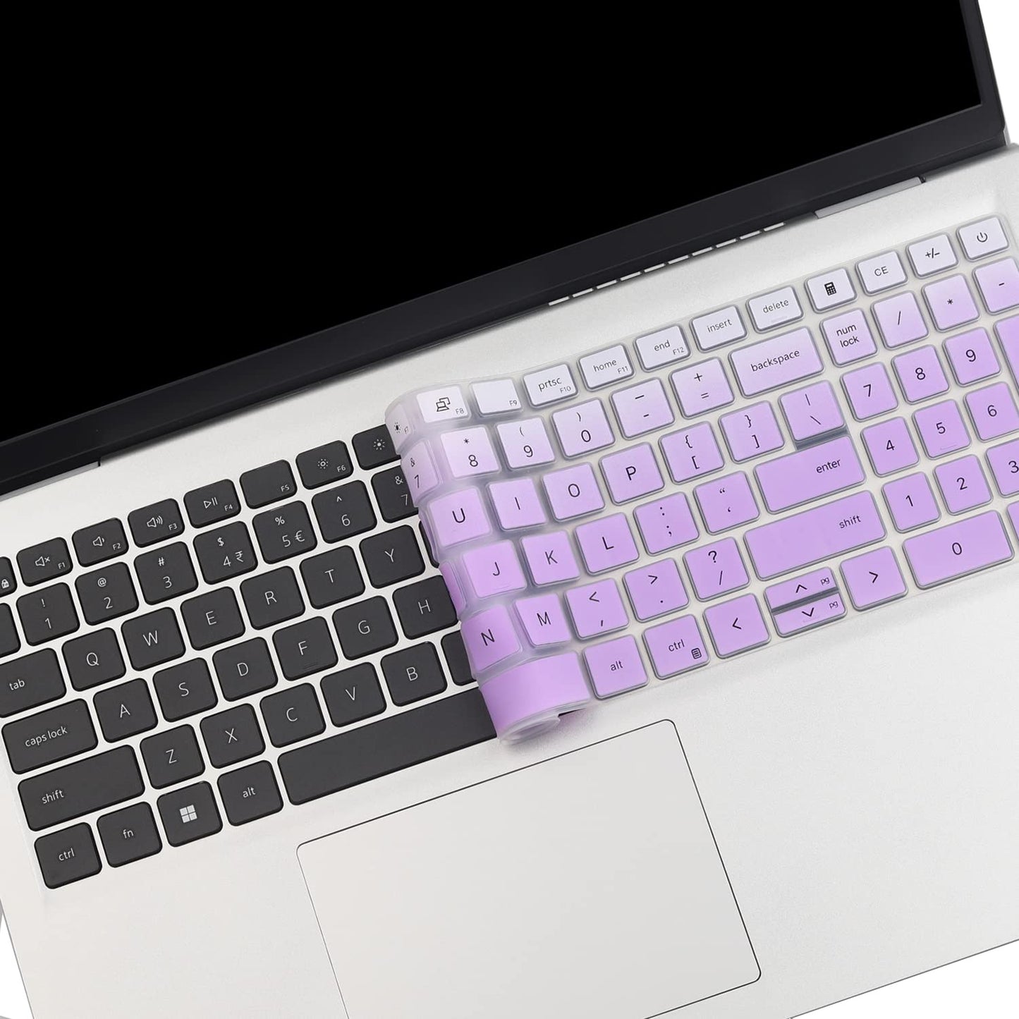 Keyboard Cover for 2025 Dell 15 Laptop DC15250 DC15255 15.6, Dell Inspiron 15 3510 3511 3515 3525 3530 3535 5510 5515 5518 7510 15.6, Vostro 3510 3520 3530 5510 5515 15.6, Latitude 3520/Inspiron 7610