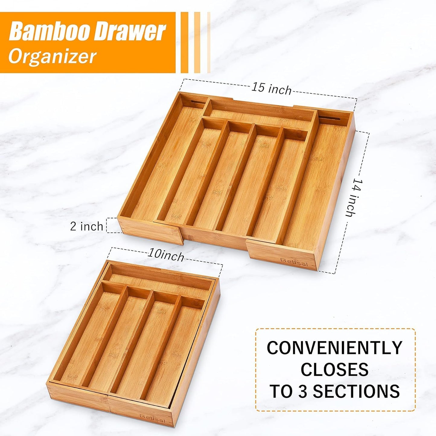 Kitchen Silverware Drawer Organizer and Storage Cabinet Utensil Rack Bathroom Counter Vanity Extra Large Big Cooking Drawer Organizers Countertop Pantry Storage Cabinet Best Kitchen Must Haves 2025