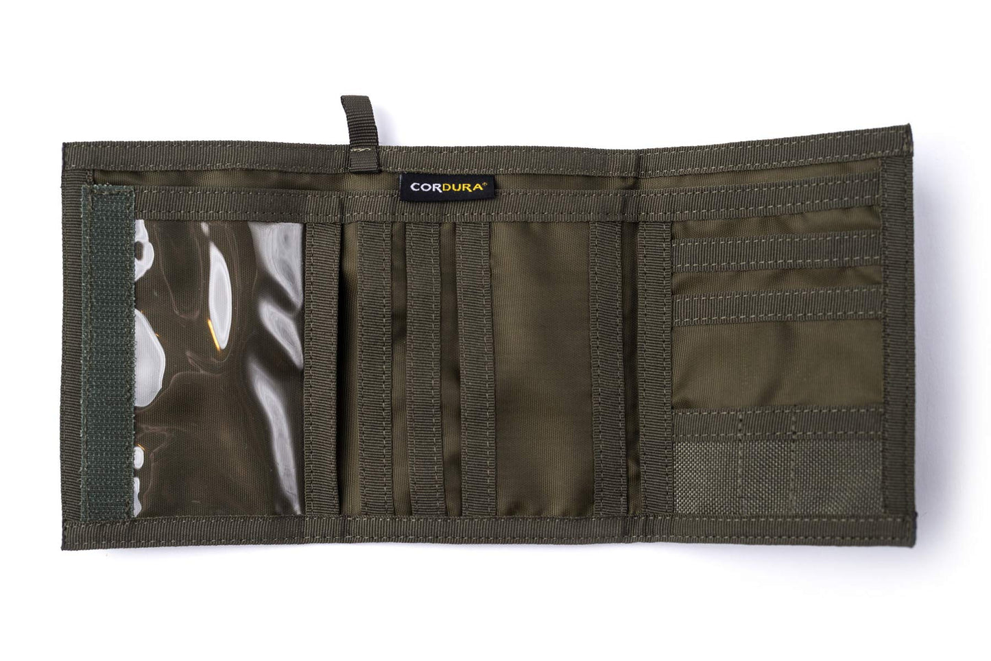 Chameleon Trifold Men Nylon Wallet - Military Tactical Mens Wallets- ID Card Holder - Canvas Thin Front Pocket Travel Wallet -Coin Zipper Pocket