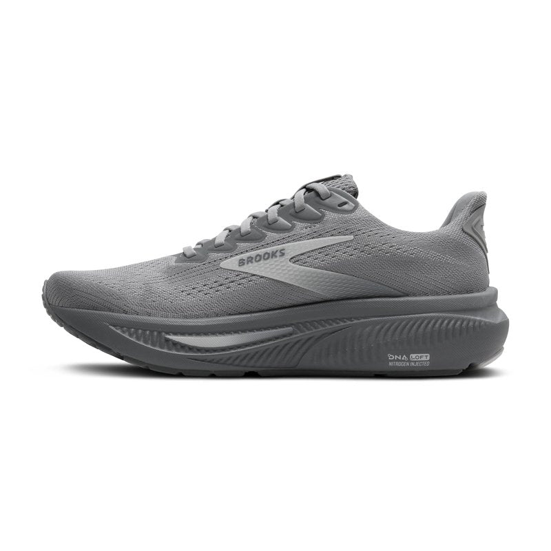 Brooks Men’s Ghost 17 Neutral Running Shoe - Primer Gray/Oyster Mushroom - 8.5 Wide