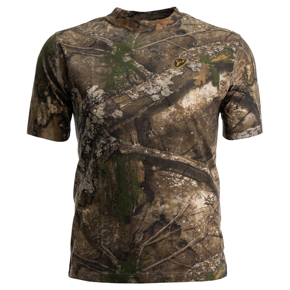 SCENTBLOCKER Fused Cotton Lightweight Short-Sleeve Camo Hunting Shirt for Men