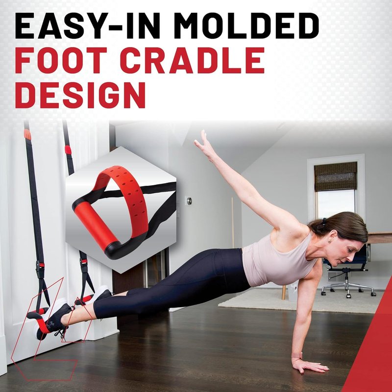 Lifeline Jungle Gym XT Suspension Trainer | Full-Body Workout System for Home Gym, Lightweight & Portable