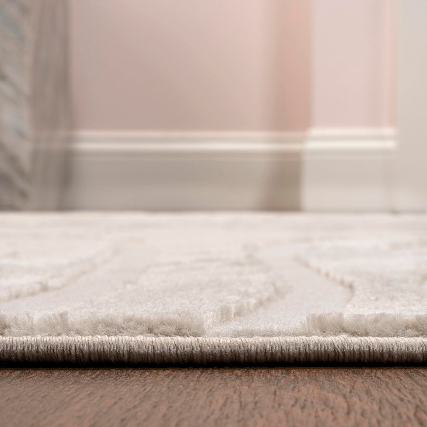 JONATHAN Y Graphic Lines High-Low Indoor Area Rug 3X5 Beige/Cream, Alcina Modern Scandinavian for Living Room, Bedroom, Kitchen, Easy-Cleaning, High Traffic, Pet-Friendly, Non-Shedding SND102A-3