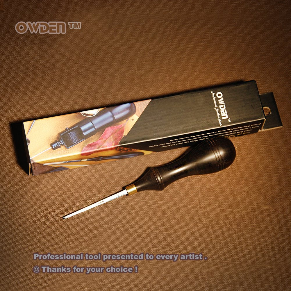 OWDEN Professional Leather Edge bevelers for Leather Craft (5#),Leather Tool.