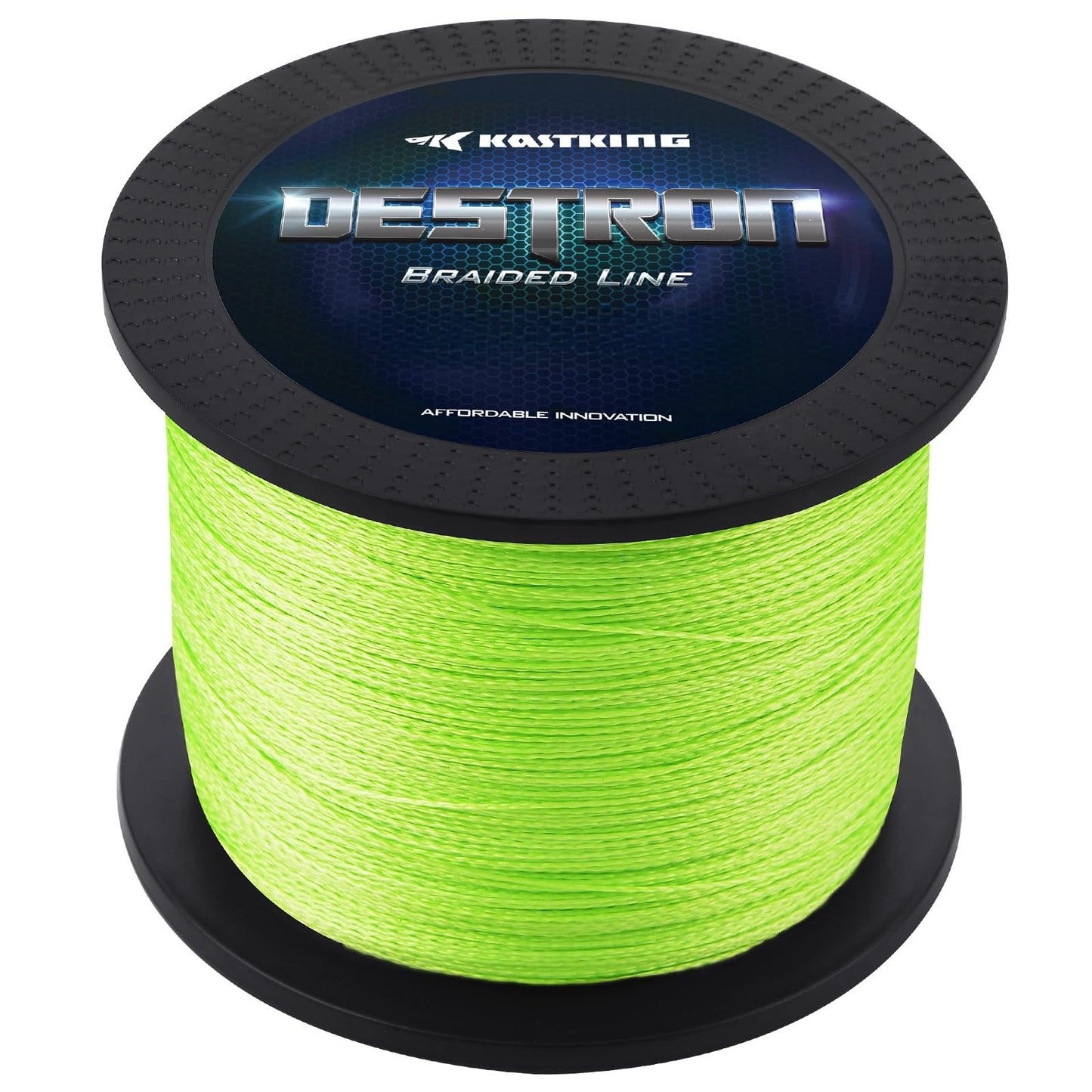 KastKing Destron Braided Fishing Line, Grass Green, 4 Stands, 20LB, 600Yds